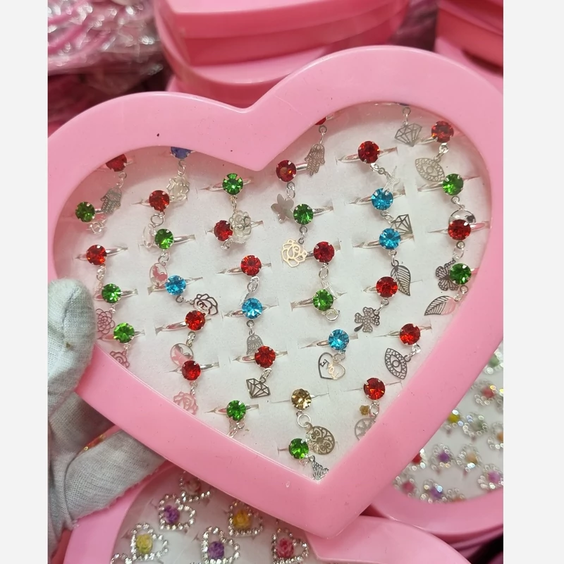 انگشتر بچگانه پک 36 عددی