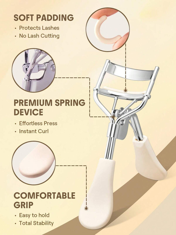 فرمژه Eyelash Curler رنگ سفید