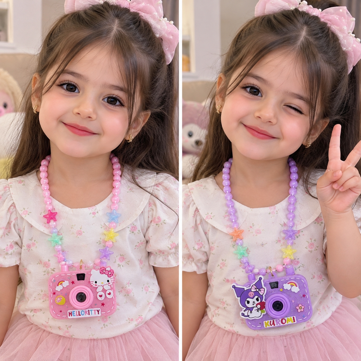 گردنبند دوربین دار بچه گانه